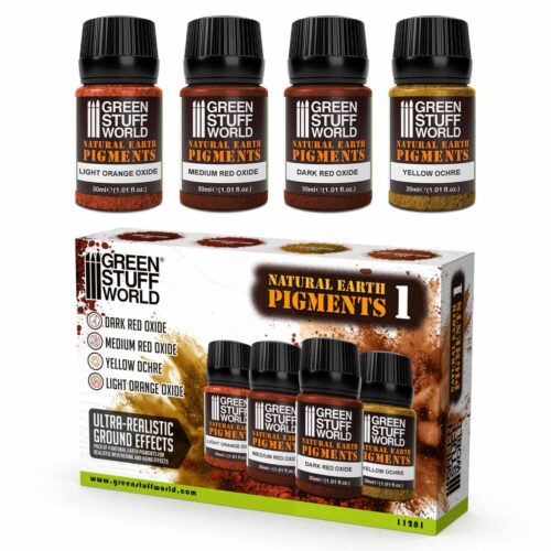 Set 1 - Natural Earth Pigments Set