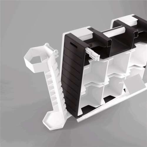 White - Playmat Tube Holder - Game Castle Add-On