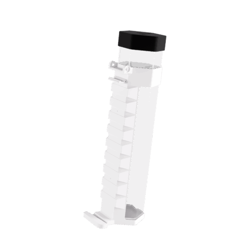 White - Playmat Tube Holder - Game Castle Add-On