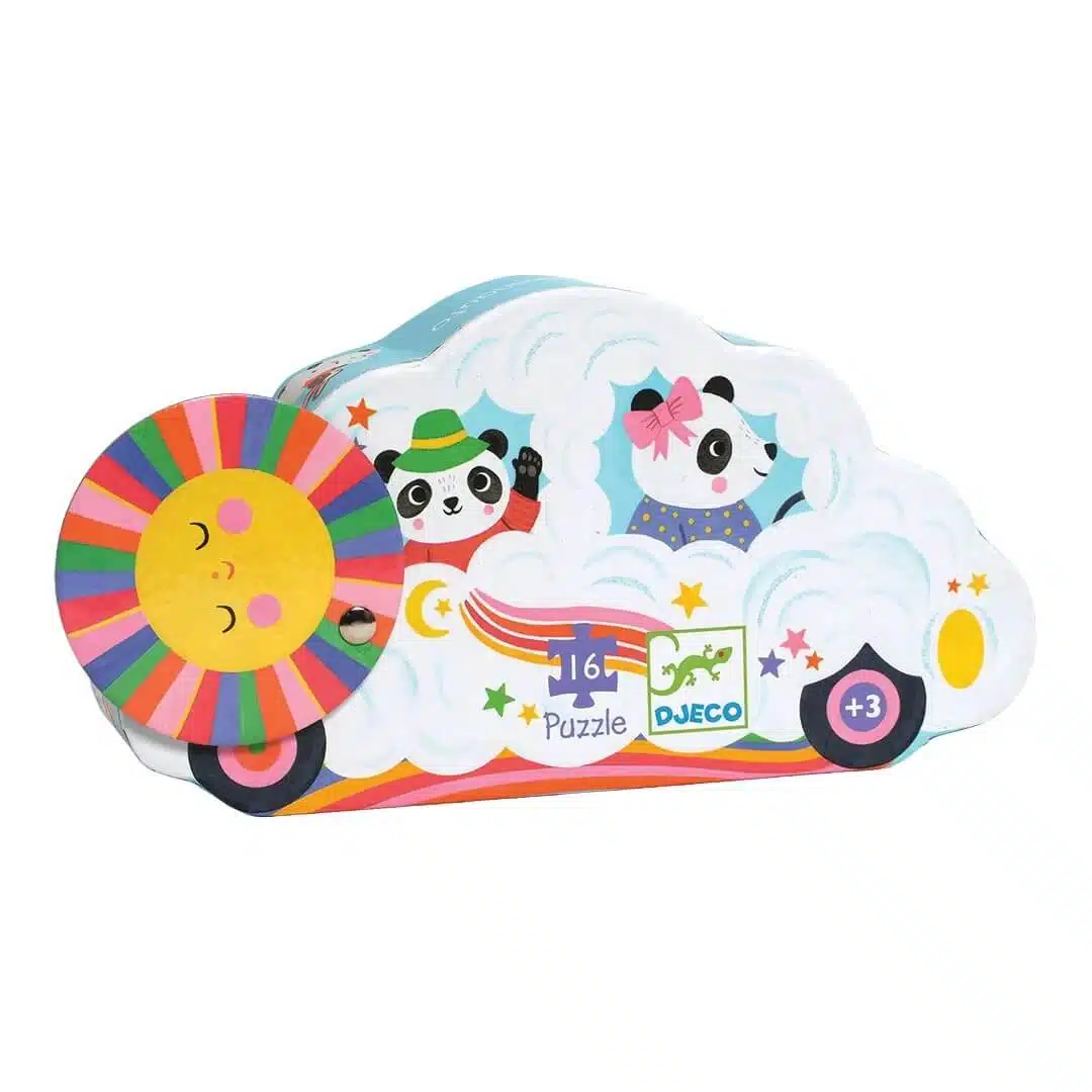 Wolkenauto - 16 stukken Puzzel