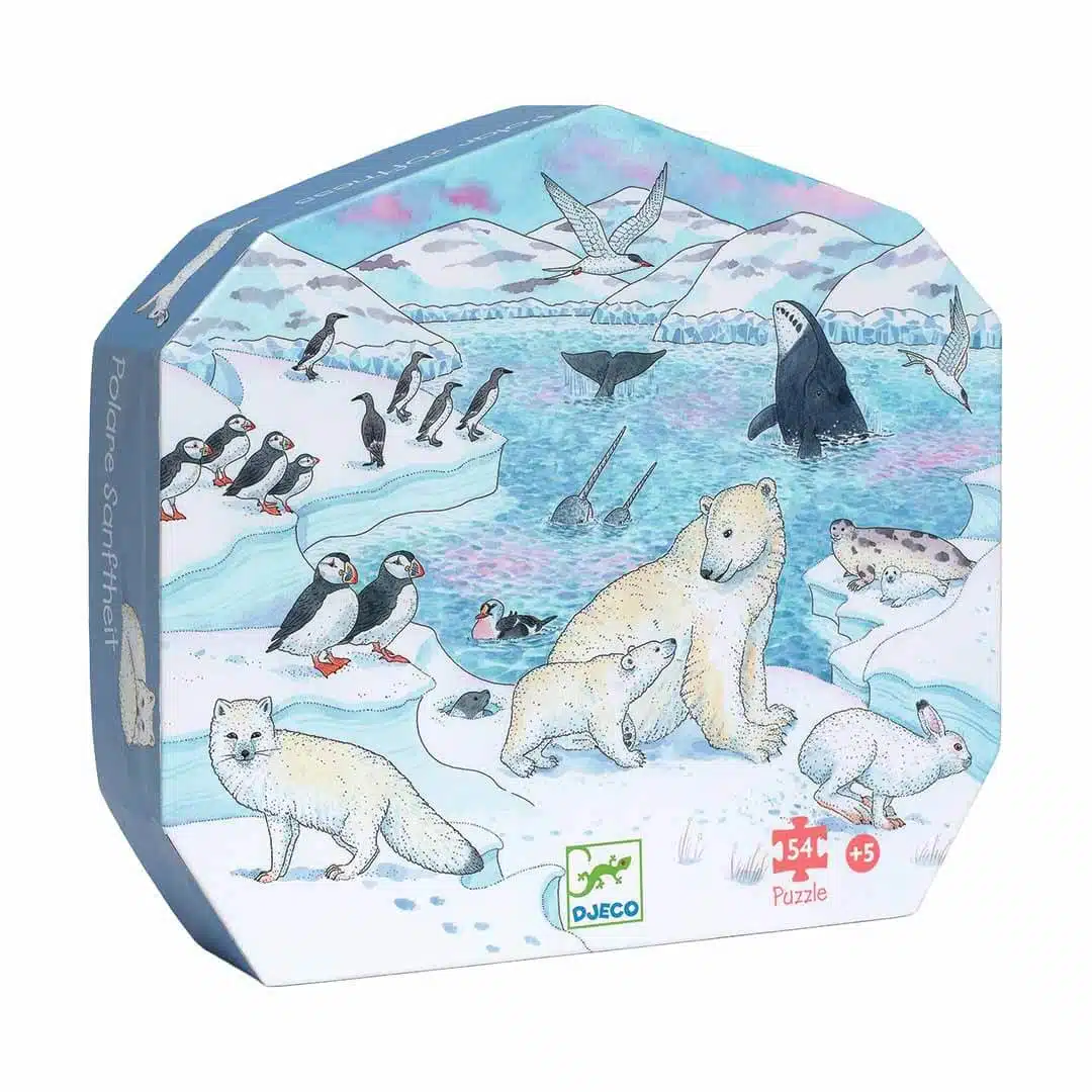 Zachte poolwereld - 54 stukken Silhouette Puzzel