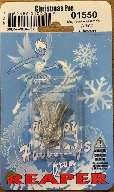 Christmas Eve - Unpainted Metal Miniature TEST