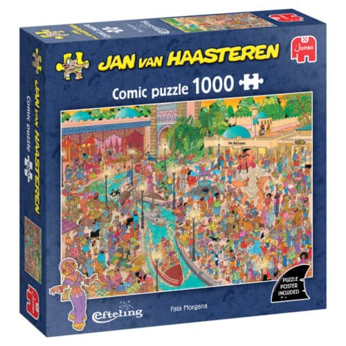 De Efteling Fata Morgana - Jan van Haasteren - 1000 stukken puzzel