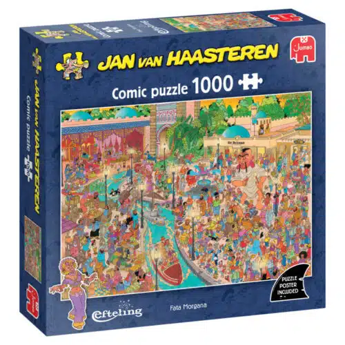 De Efteling Fata Morgana - Jan van Haasteren - 1000 stukken puzzel