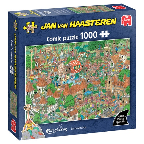 Efteling Sprookjesbos - Jan van Haasteren - 1000 stukken puzzel