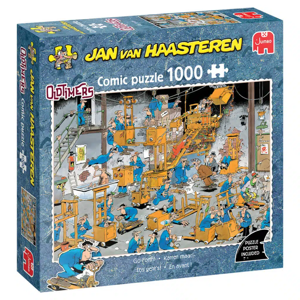 Karren maar! - Jan van Haasteren - 1000 stukken puzzel