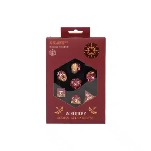 Schemers - Aramán Faction Dice Set