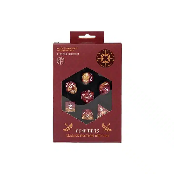 Schemers - Aramán Faction Dice Set