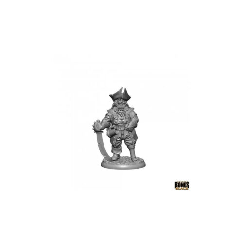 Stane Blackbrig, Ghost Pirate - Unpainted Miniature