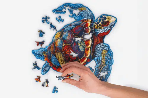 Turtle - Wooden Jigsaw Puzzle