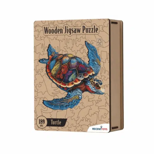 Turtle - Wooden Jigsaw Puzzle