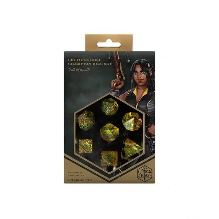 Veth Brenatto - Critical Role Champion Dice Set